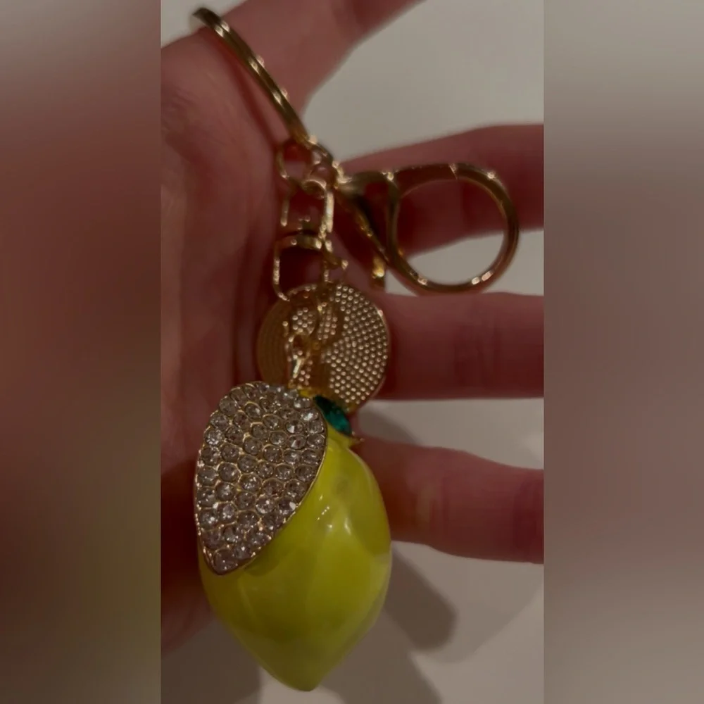 Lemon Keychain Bagcharm NEW - Picture 5 of 6